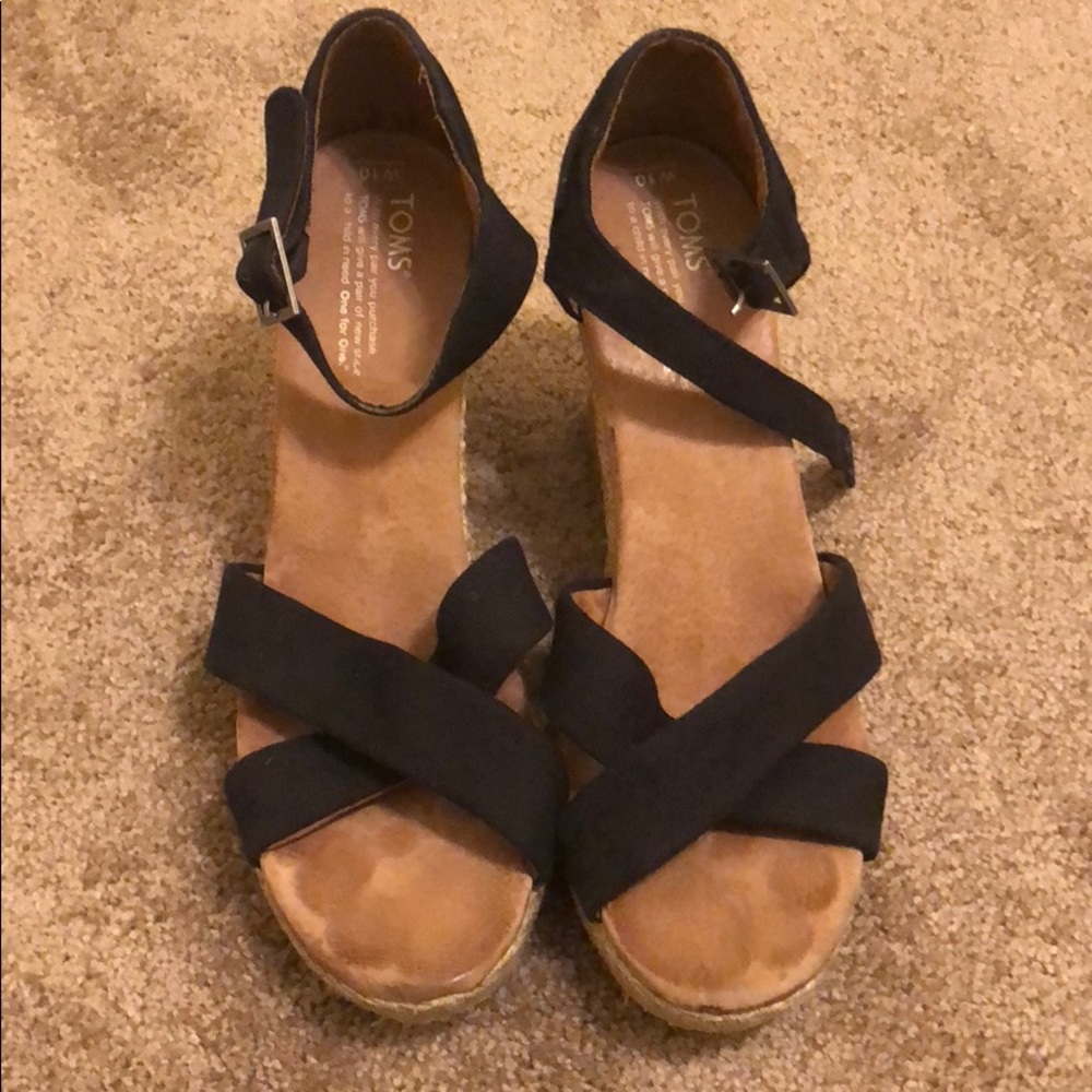 Toms Wedge Heels